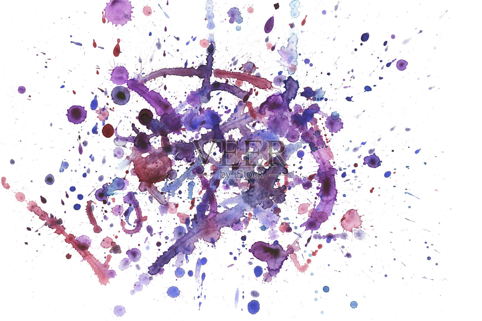 水彩背景插画图片素材