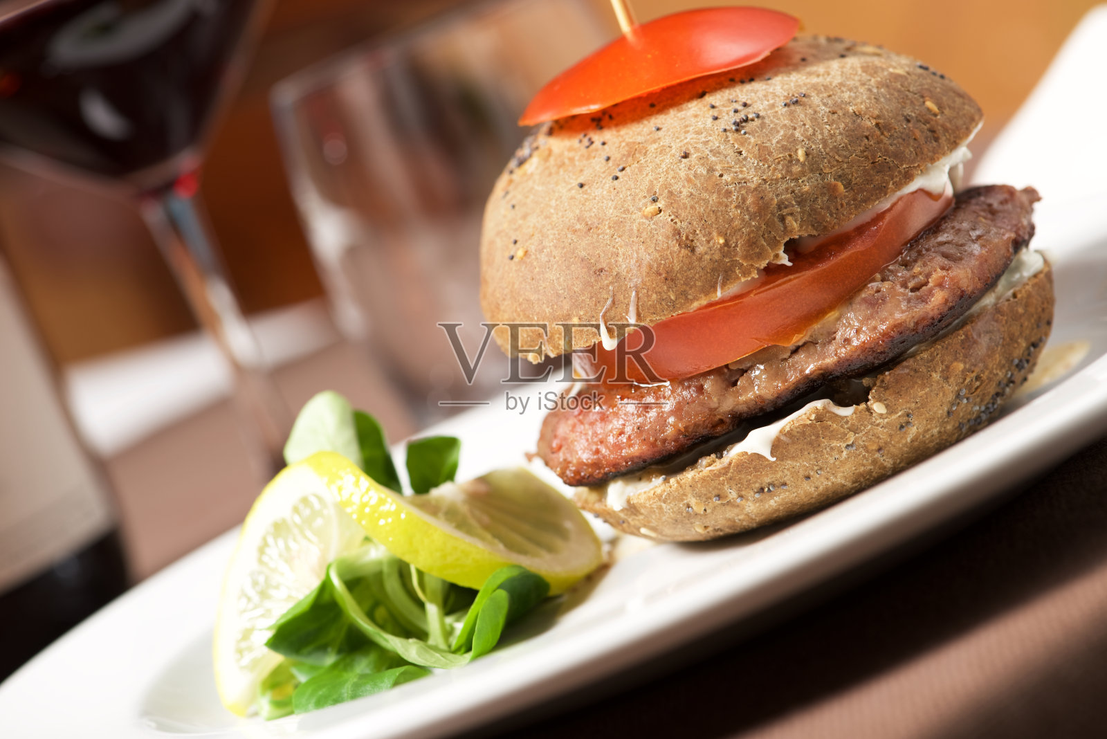 汉堡照片摄影图片