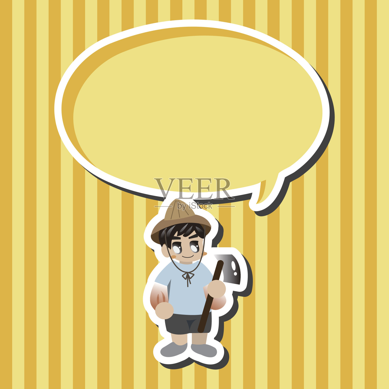 人主题农民元素设计元素图片