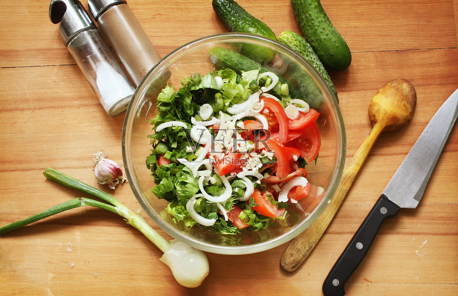 新鲜的沙拉照片摄影图片