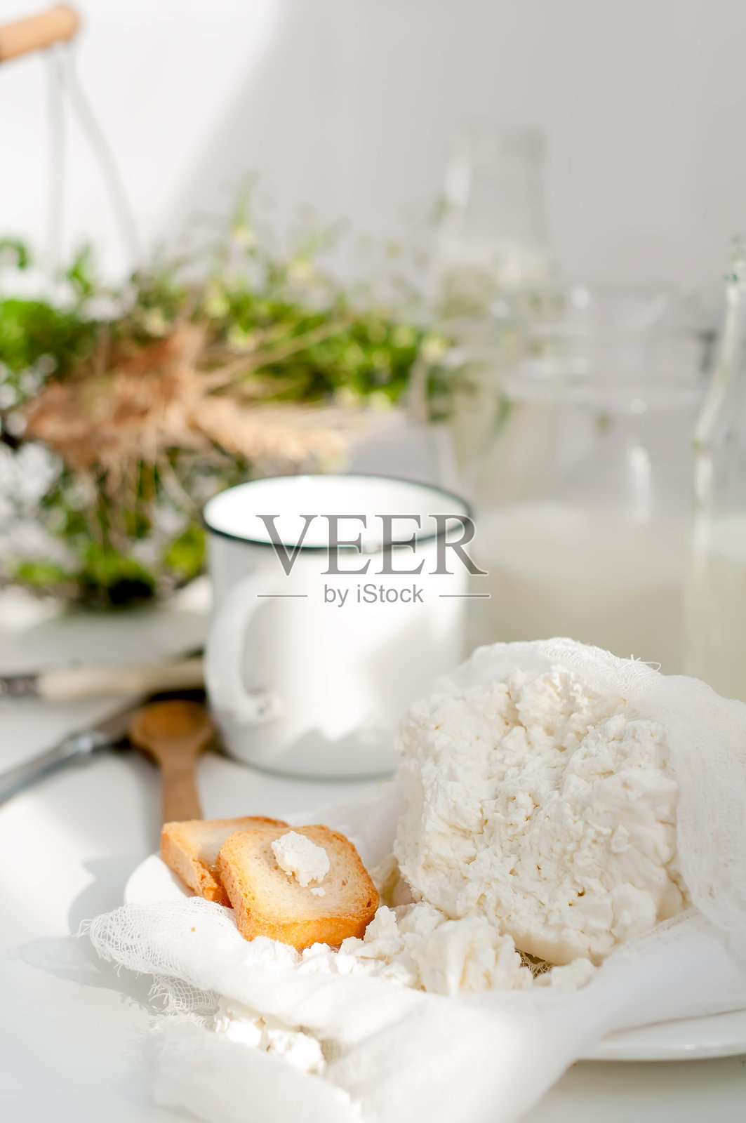 一盘自制的干酪照片摄影图片