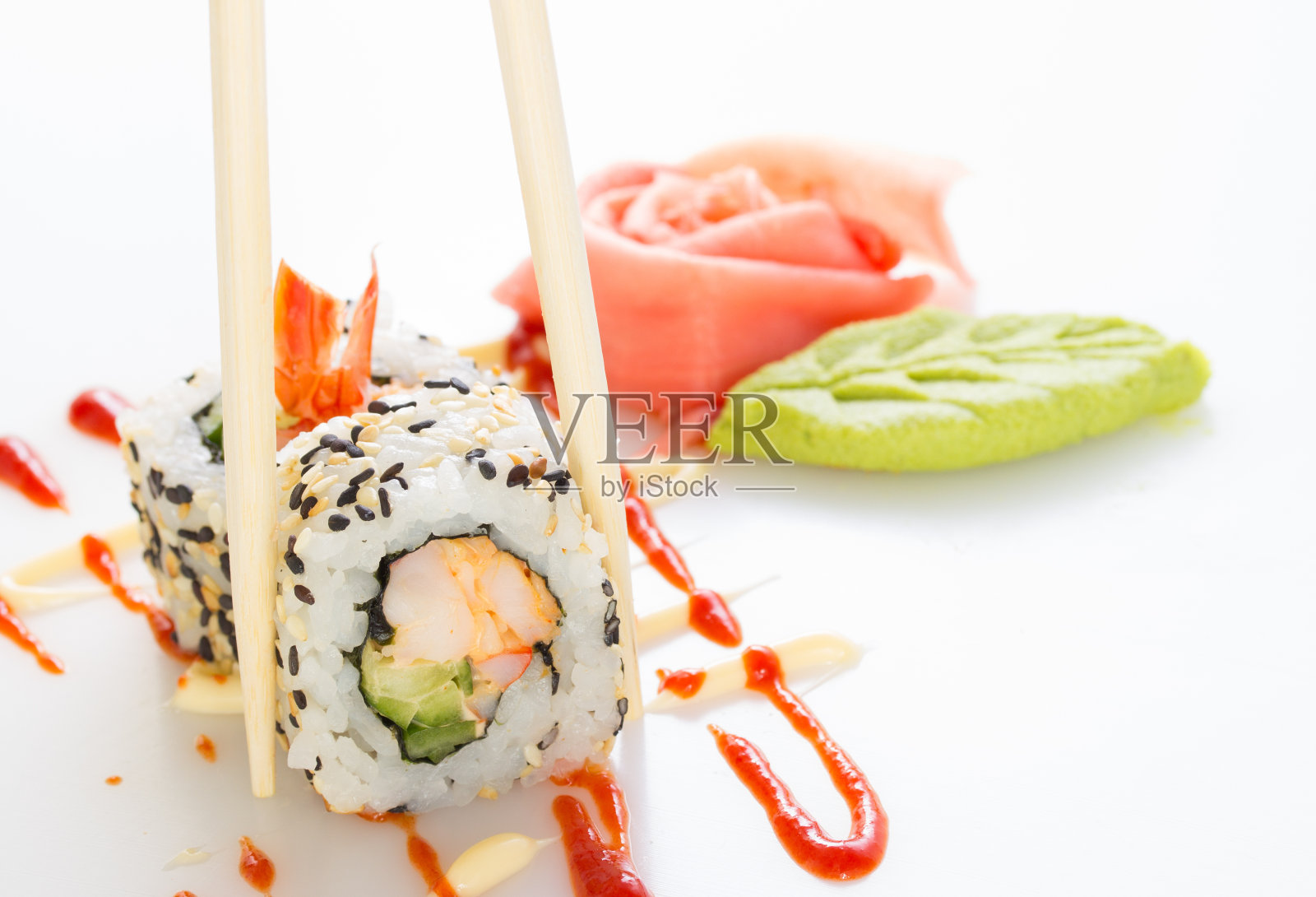 寿司卷照片摄影图片