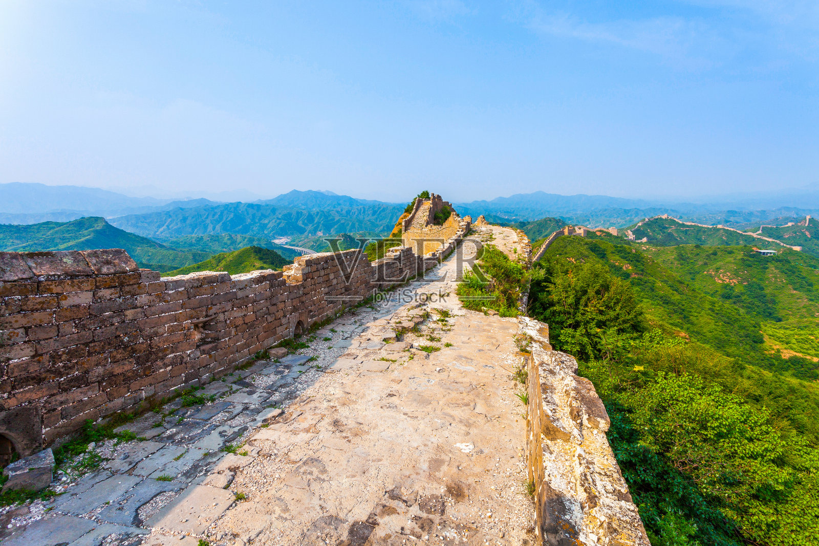 长城是中国和北京的地标照片摄影图片
