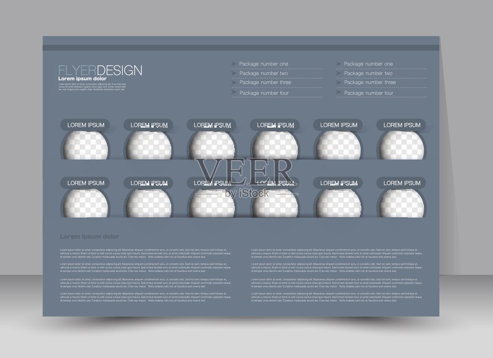 传单，宣传册，杂志封面模板设计景观方向设计模板素材