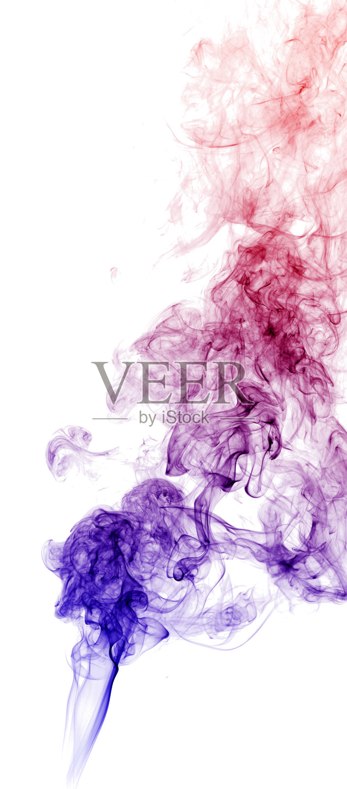 白色背景上的烟雾抽象艺术纹理雾照片摄影图片