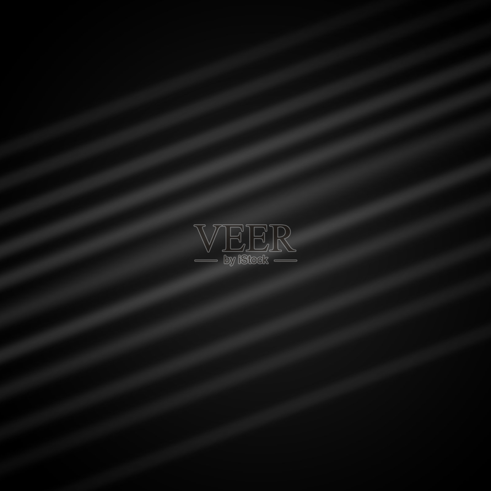 黑色背景抽象布插画图片素材