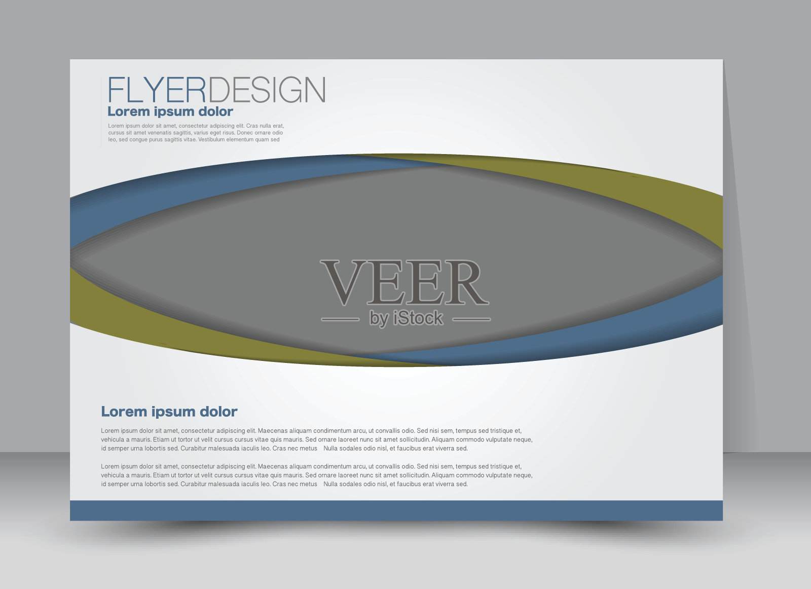 传单，宣传册，杂志封面模板设计景观方向设计模板素材