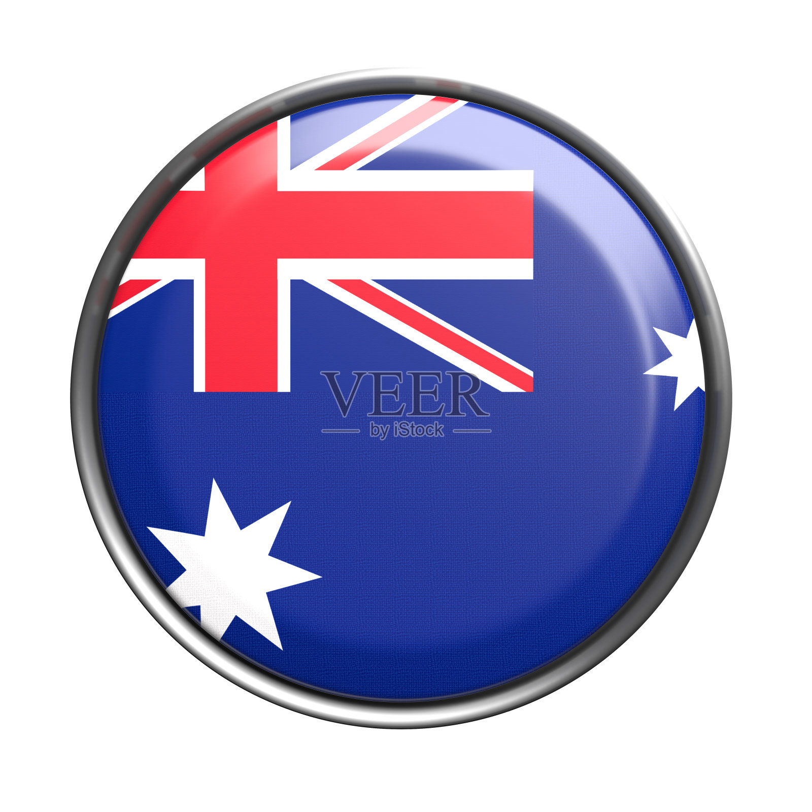澳洲国旗按钮照片摄影图片