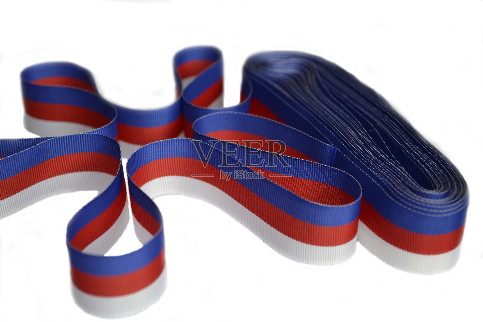 三色旗ribbons照片摄影图片