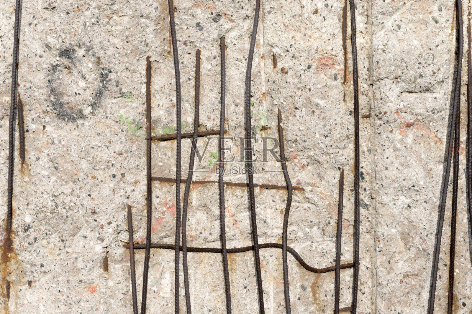 柏林墙的细节照片摄影图片