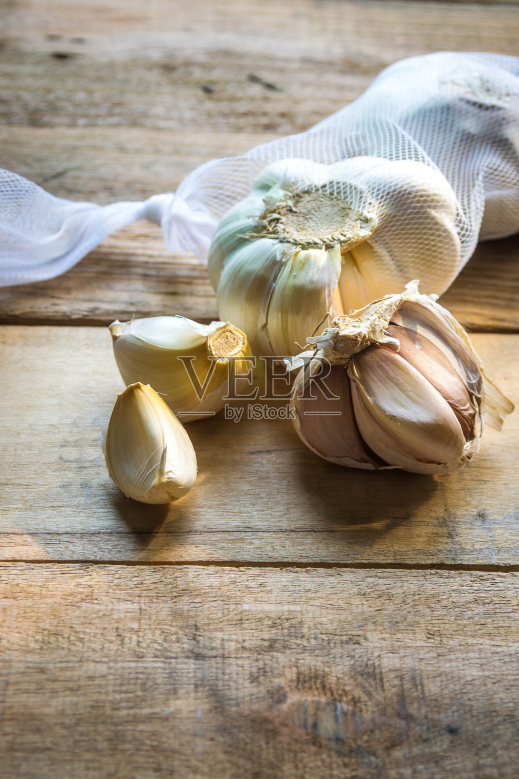 有机大蒜照片摄影图片