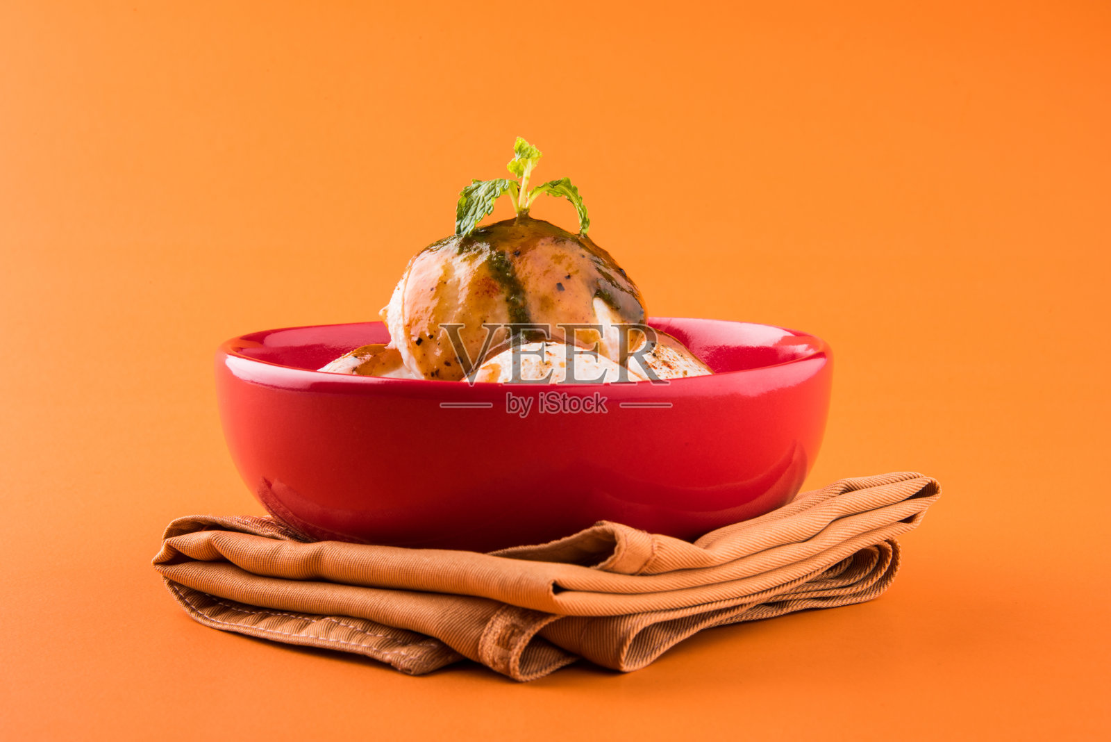 印度聊天项目达希瓦达或达希巴拉照片摄影图片