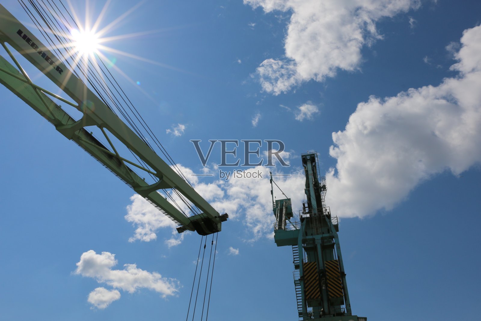 起重机照片摄影图片