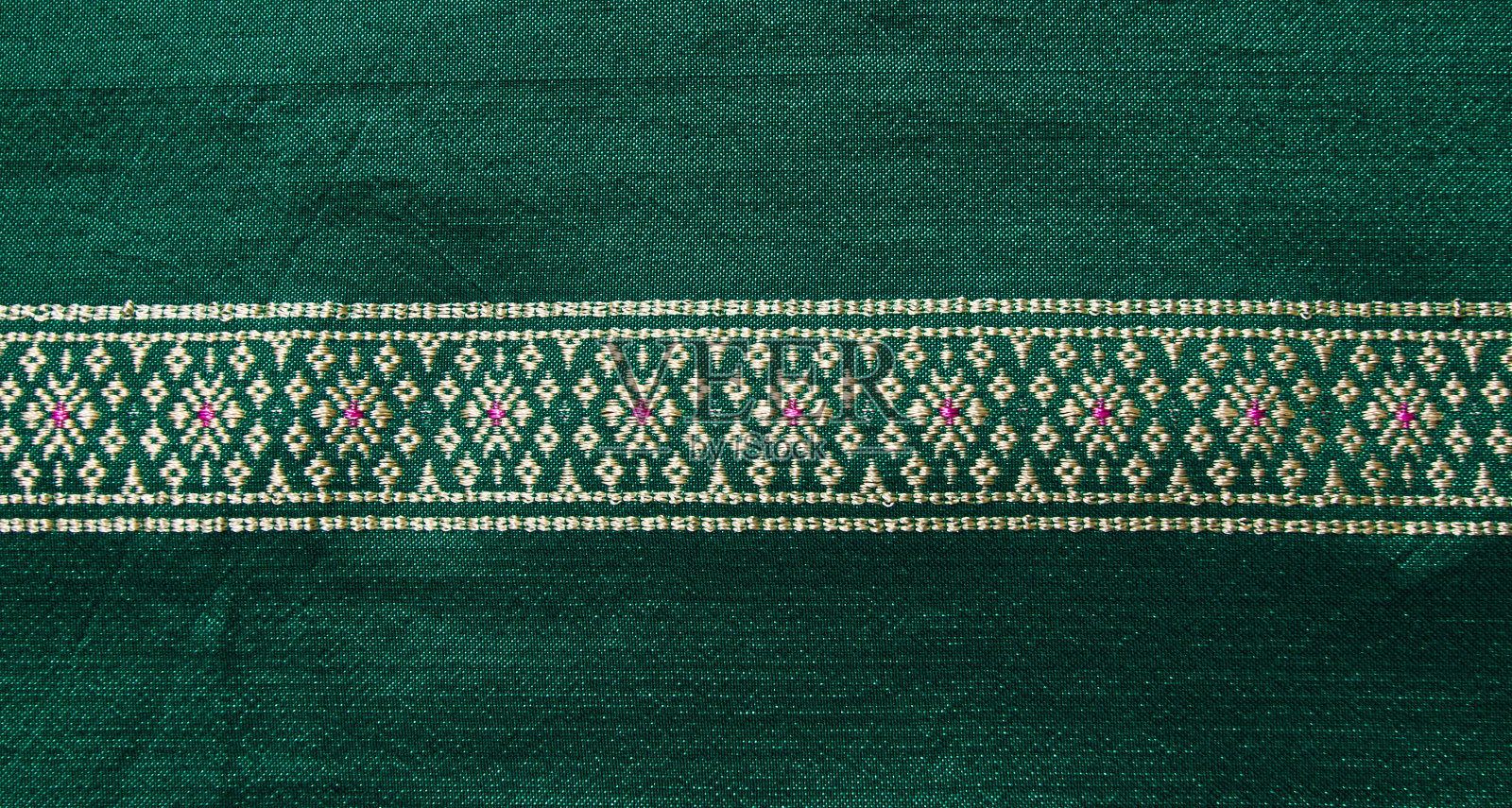 泰国风格的面料照片摄影图片