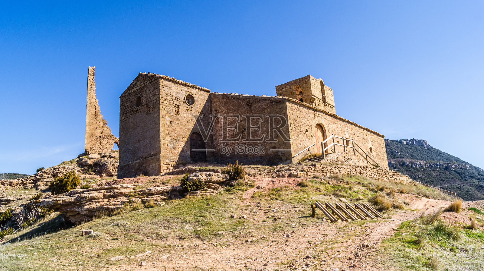 马尔库洛的圣母修道院照片摄影图片