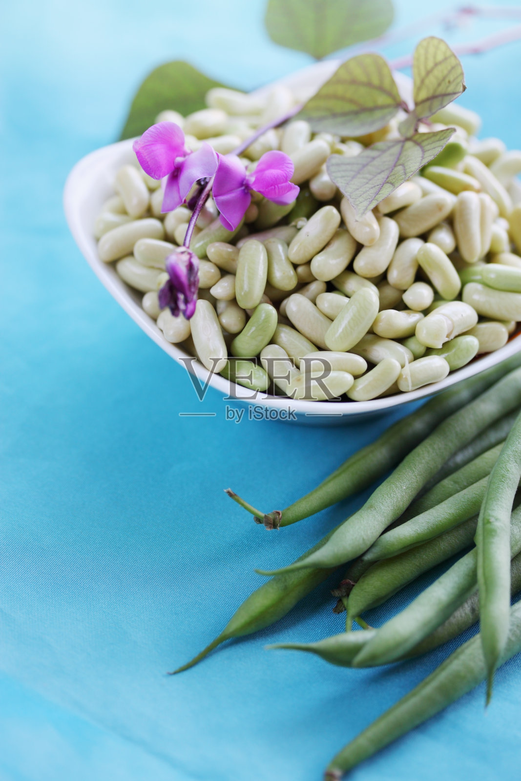 新鲜豆荚绿松石照片摄影图片
