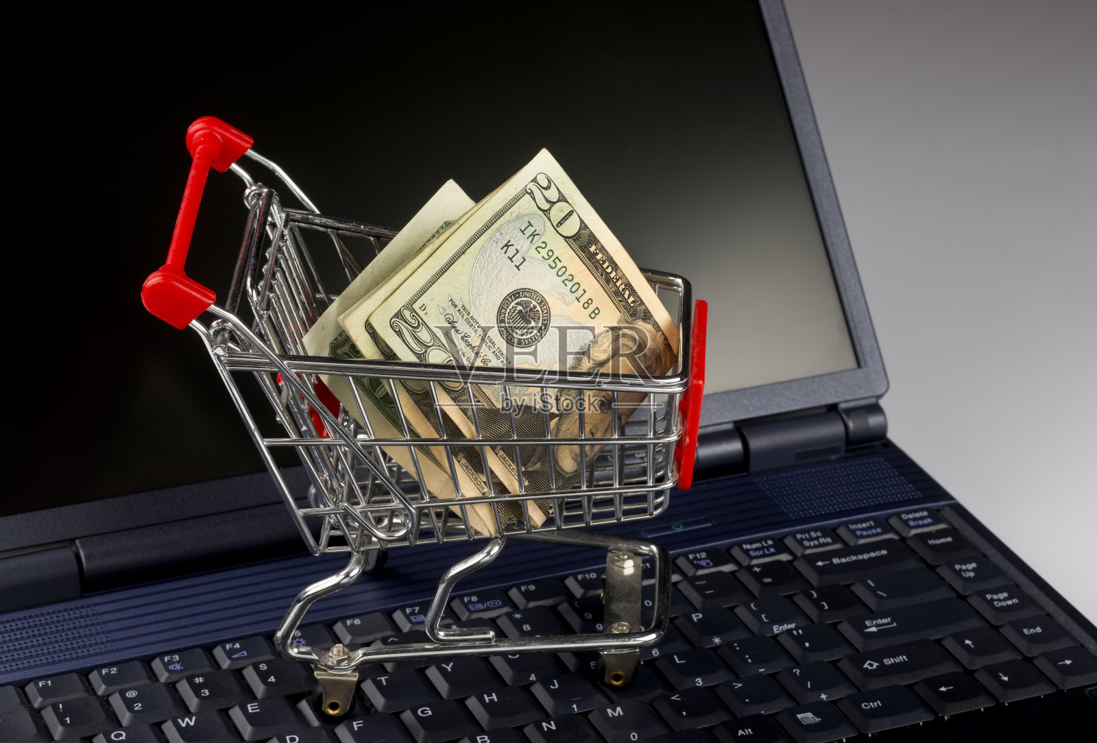 网上购物。照片摄影图片