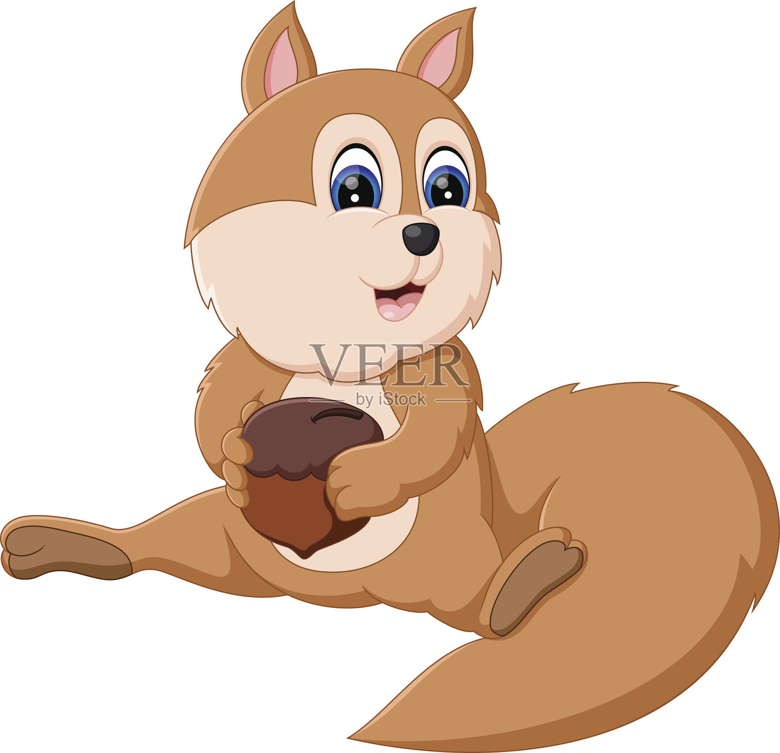 松鼠设计元素图片