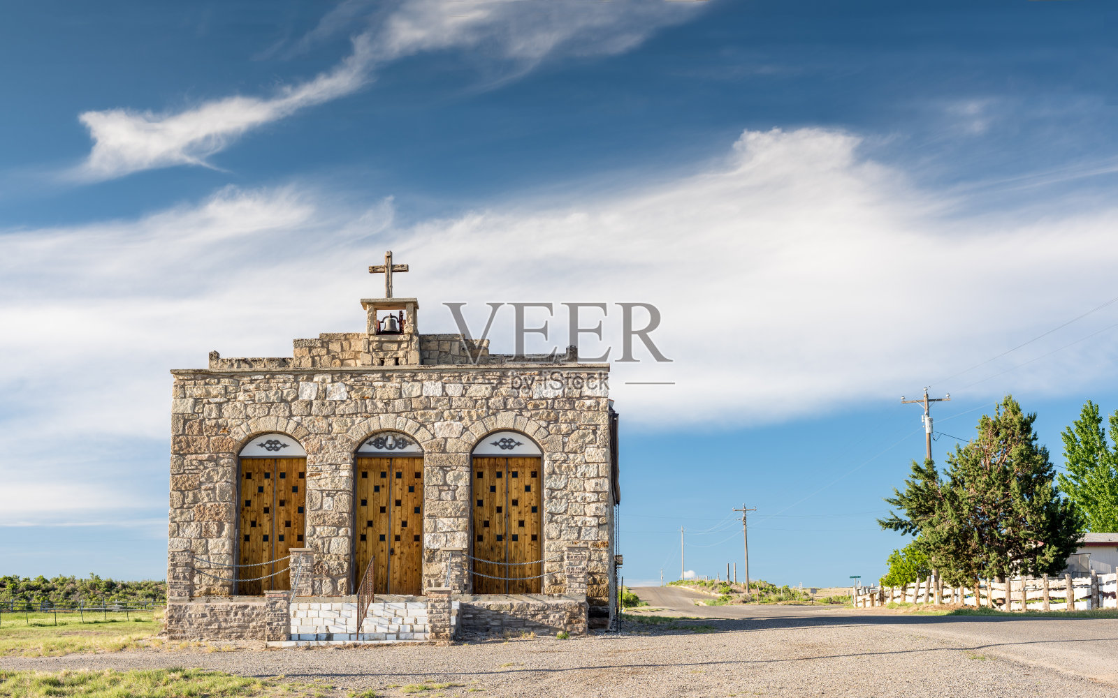 爱达荷乡村的爱达荷教堂照片摄影图片