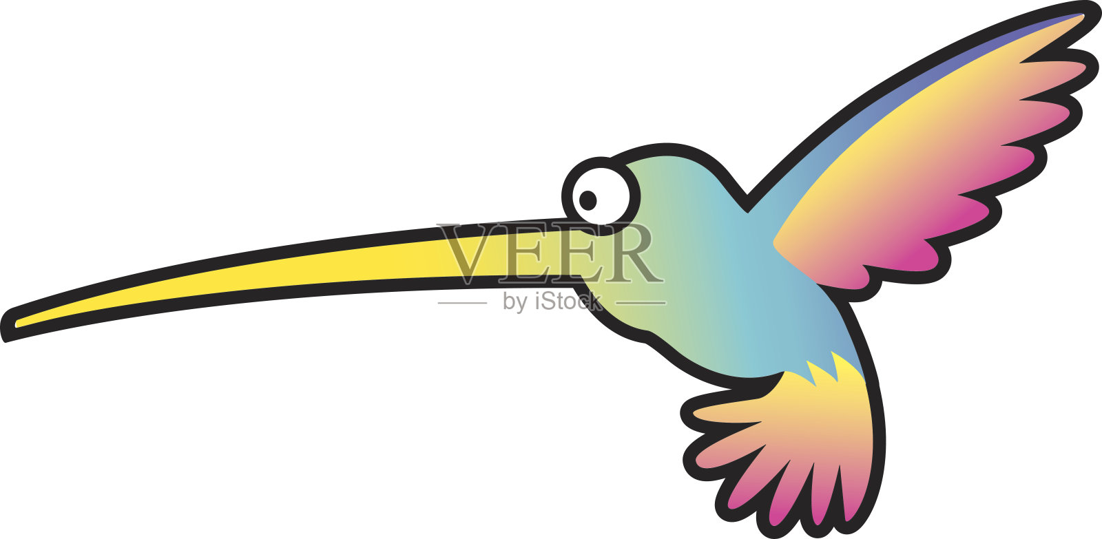 雀鸟插画图片素材