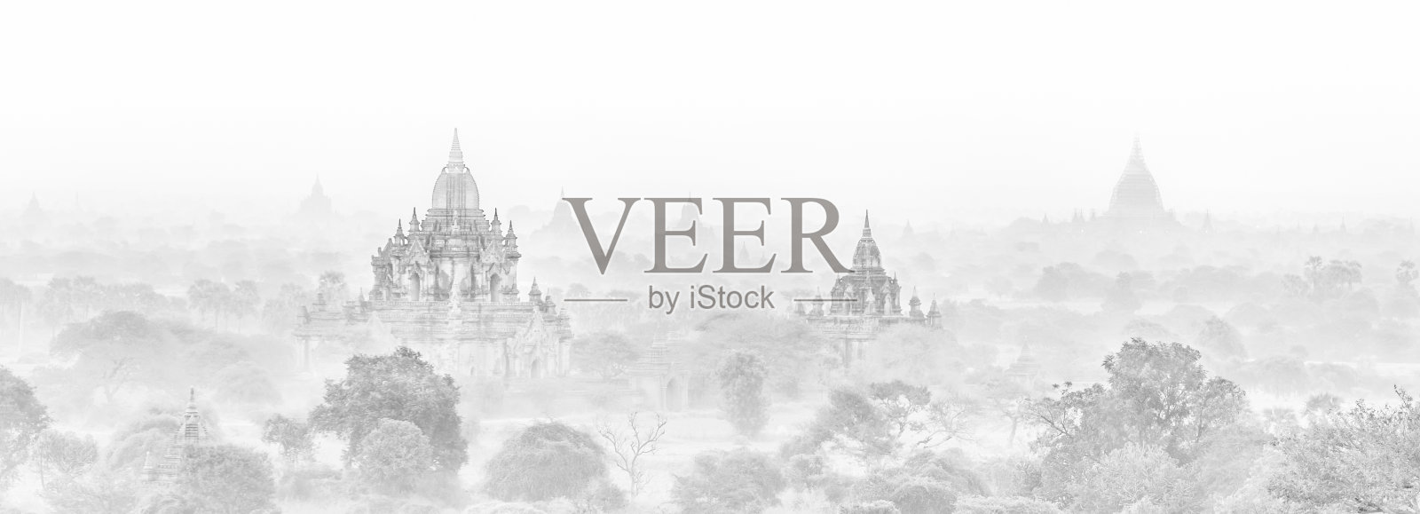 蒲甘的寺庙，缅甸，缅甸，亚洲。照片摄影图片