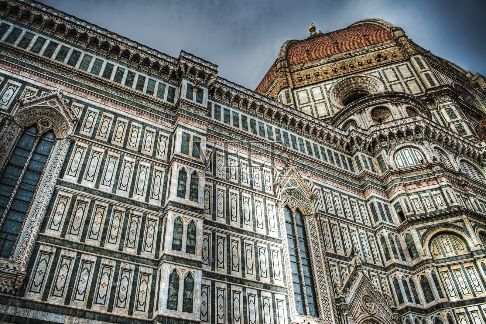 佛罗伦萨的圣母花大教堂照片摄影图片