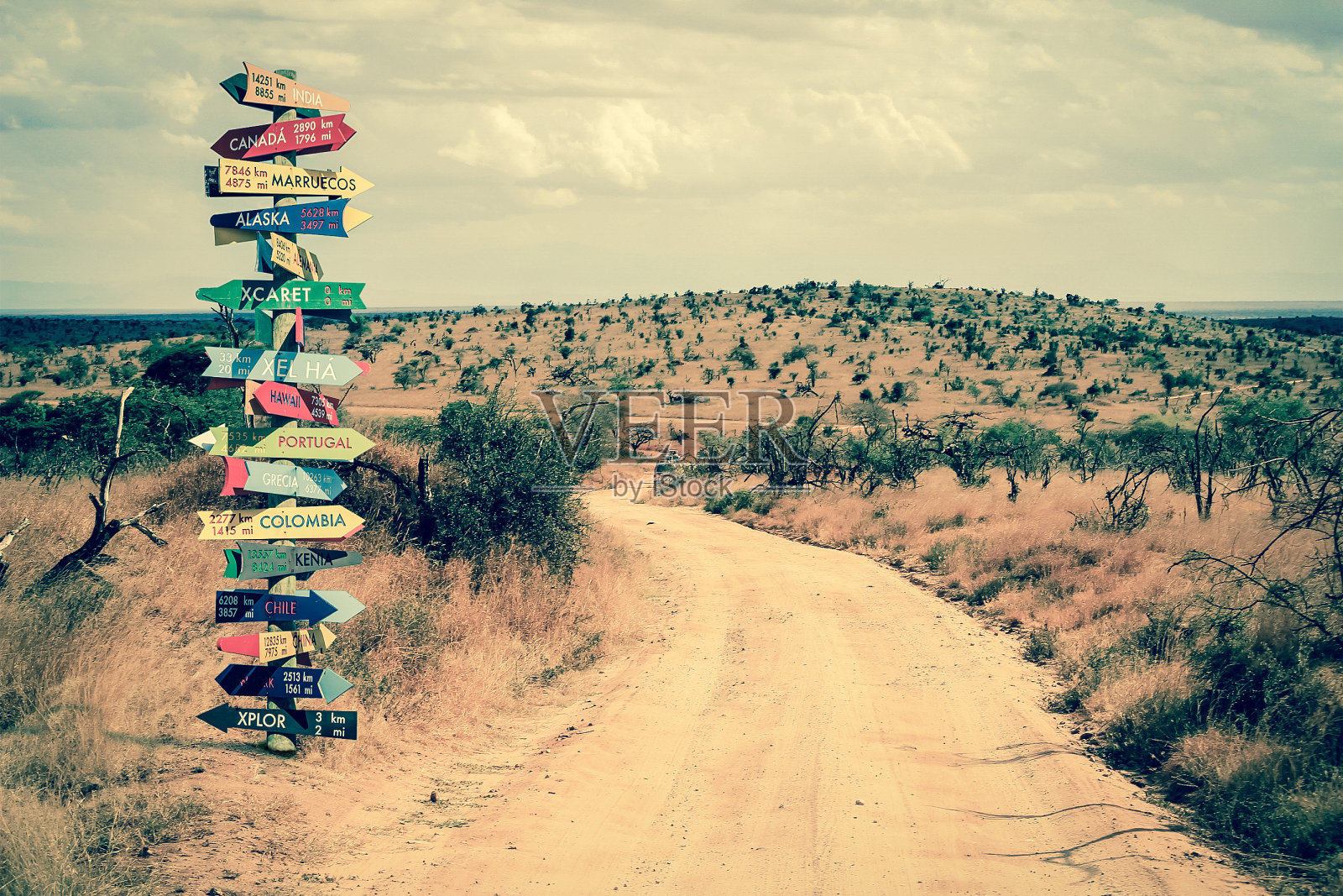 有趣的方向路标照片摄影图片