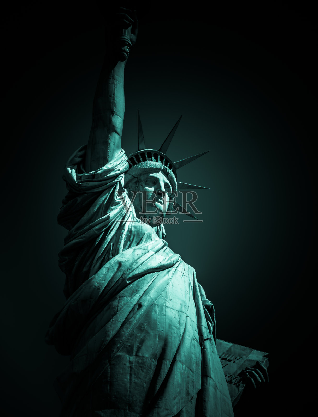 纽约的自由女神像照片摄影图片