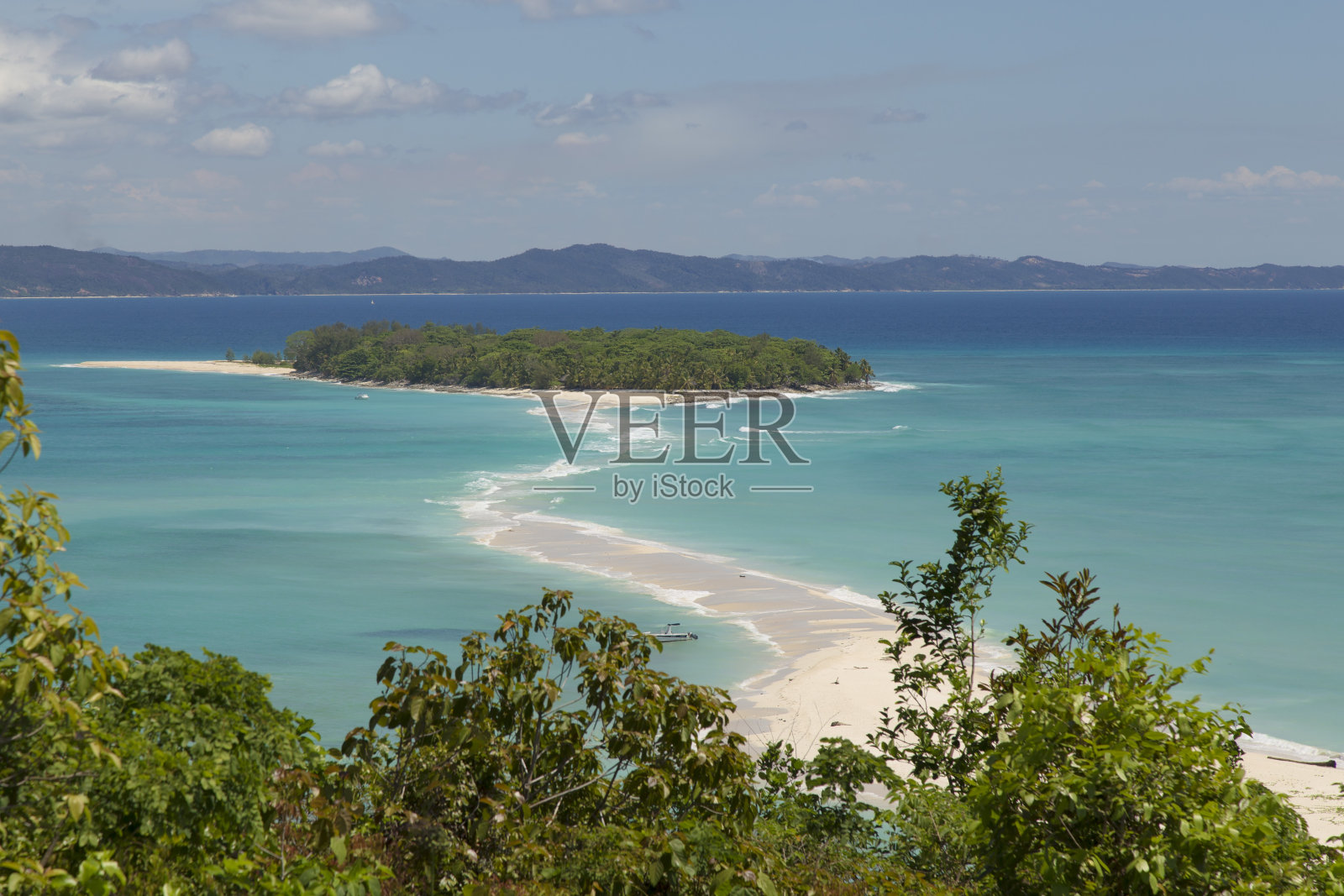 马达加斯加的伊兰加热带海滩照片摄影图片