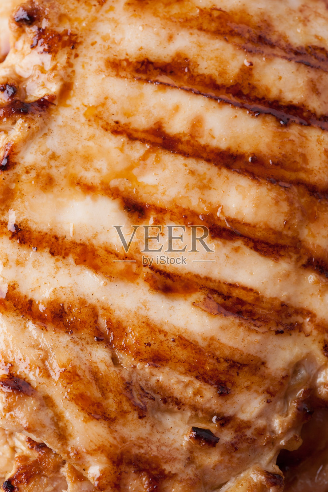烤鸡胸肉照片摄影图片
