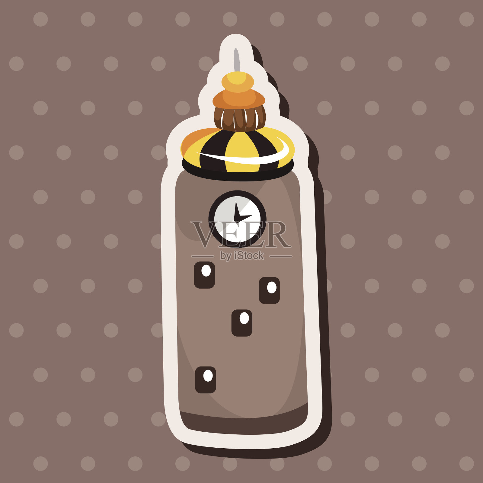 建造房屋主题元素插画图片素材