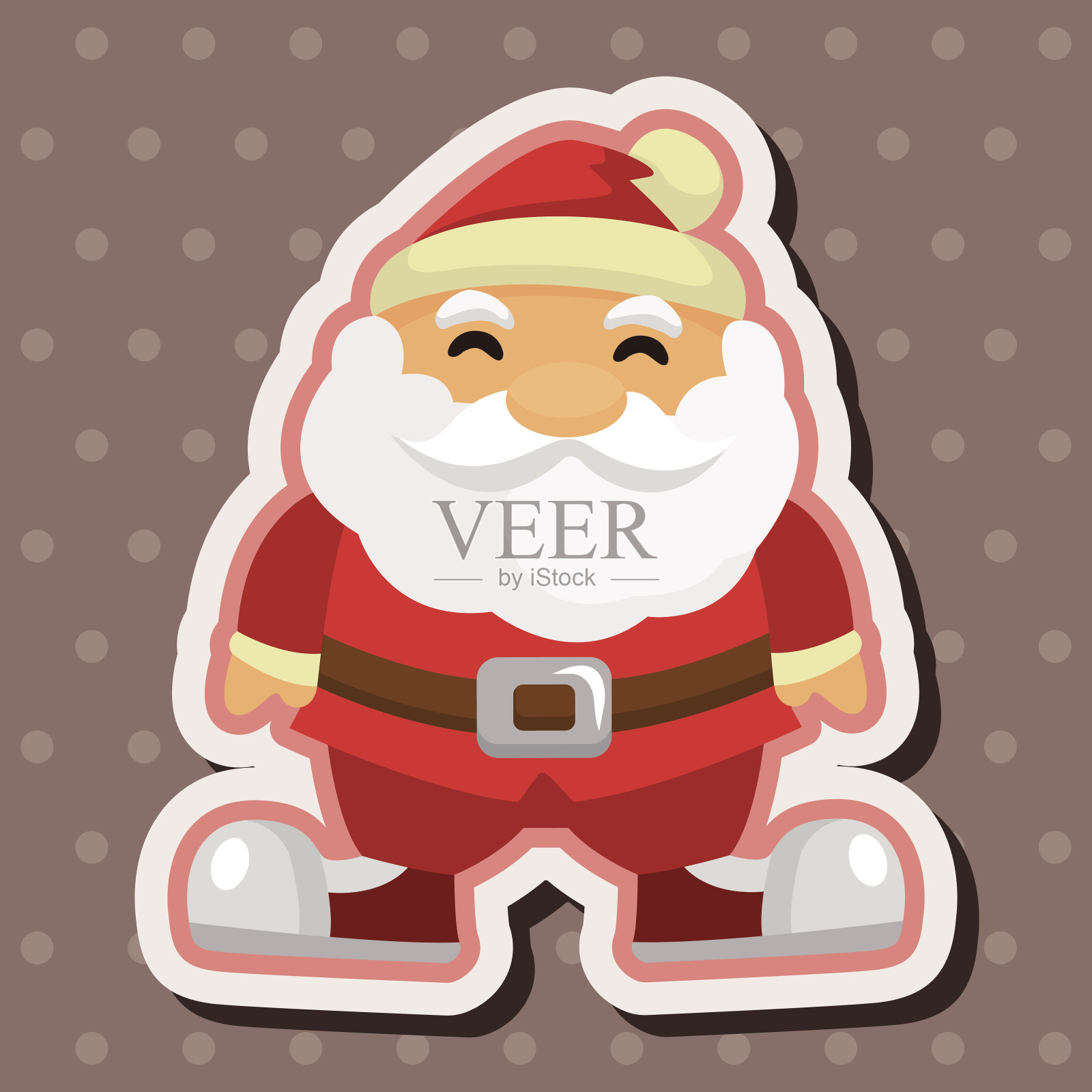 圣诞老人主题元素设计元素图片