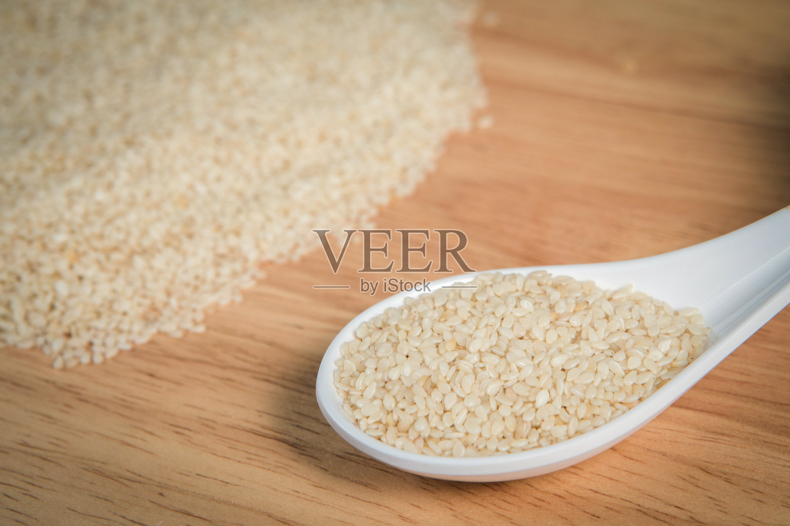 勺芝麻照片摄影图片