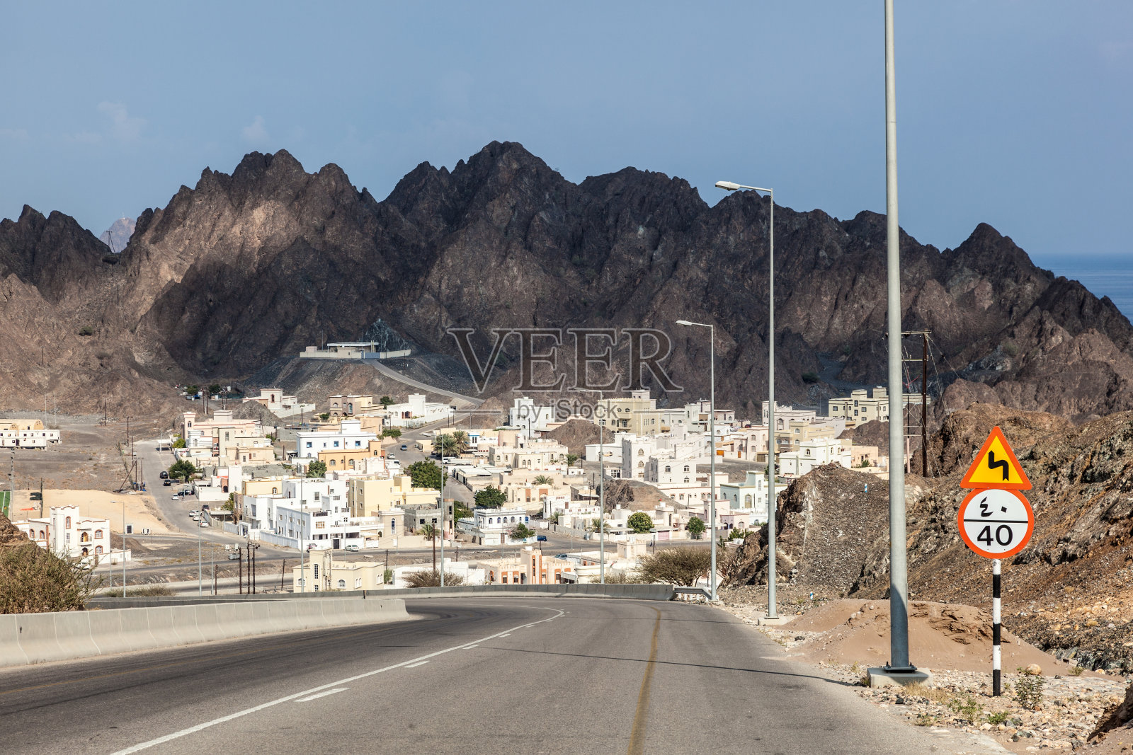 阿曼的Qantab村照片摄影图片