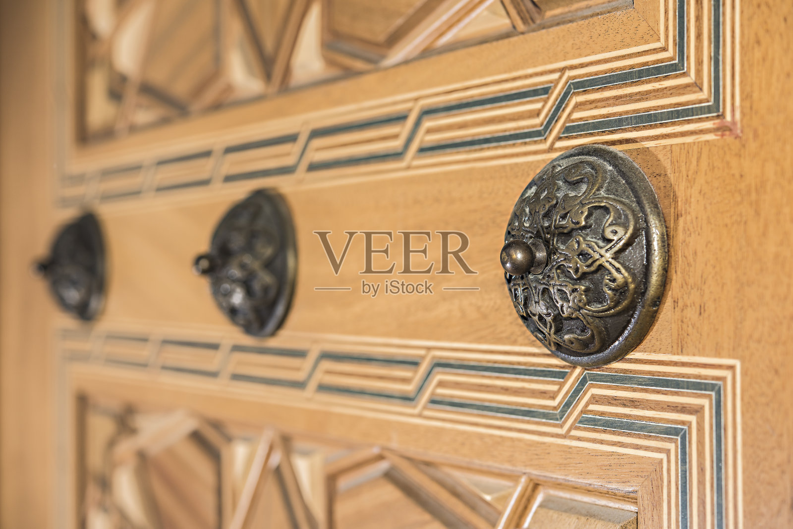 清真寺入口的细节照片摄影图片