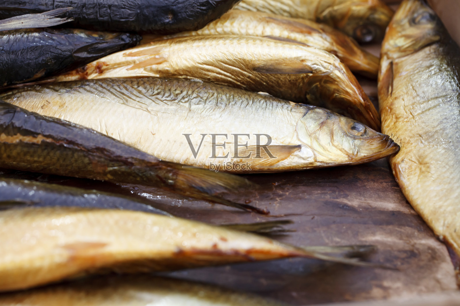 熏鱼特写照片摄影图片