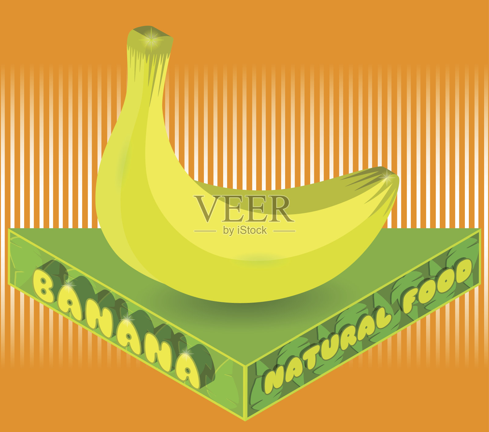 香蕉插画图片素材