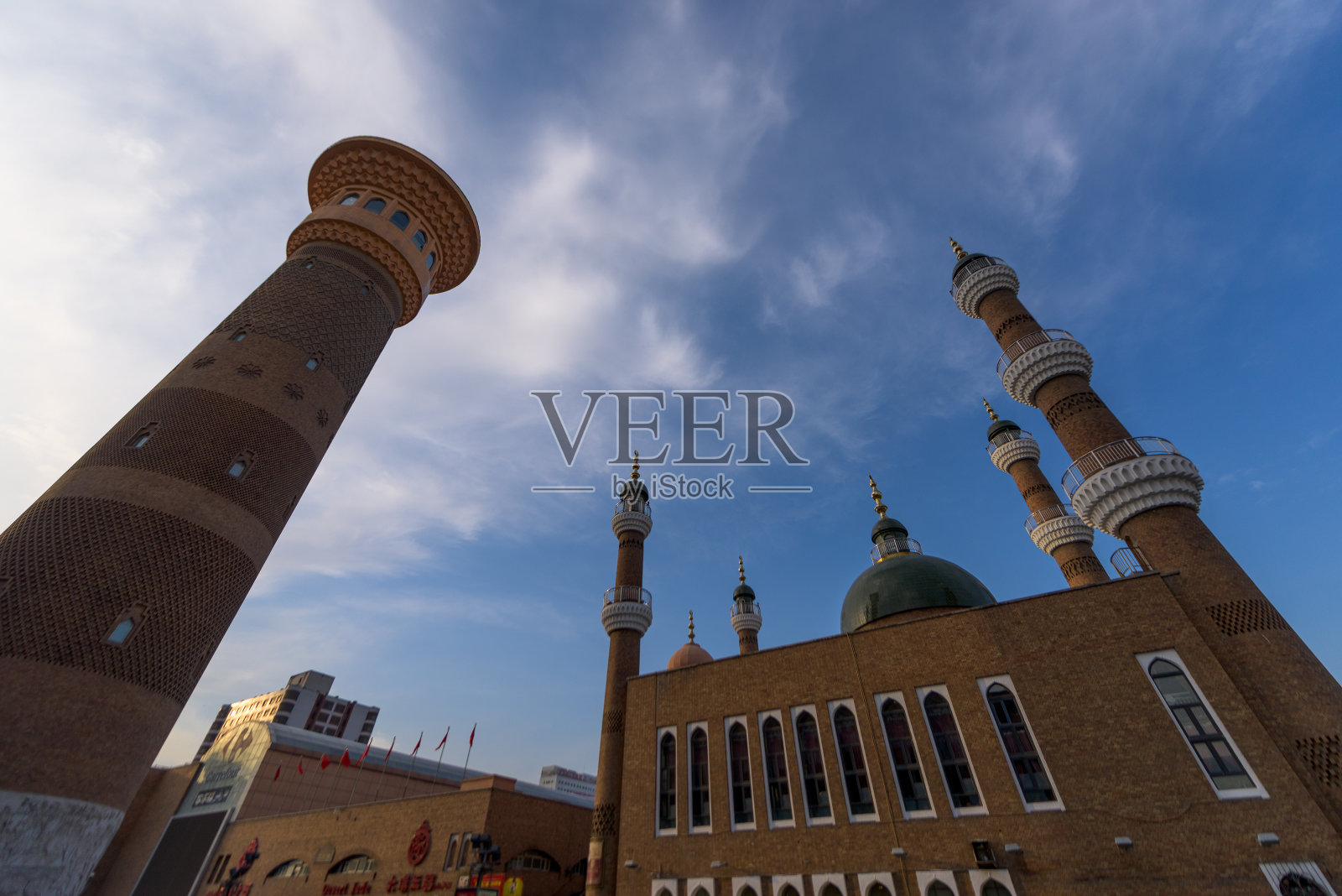 中国乌鲁木齐国际大巴扎照片摄影图片