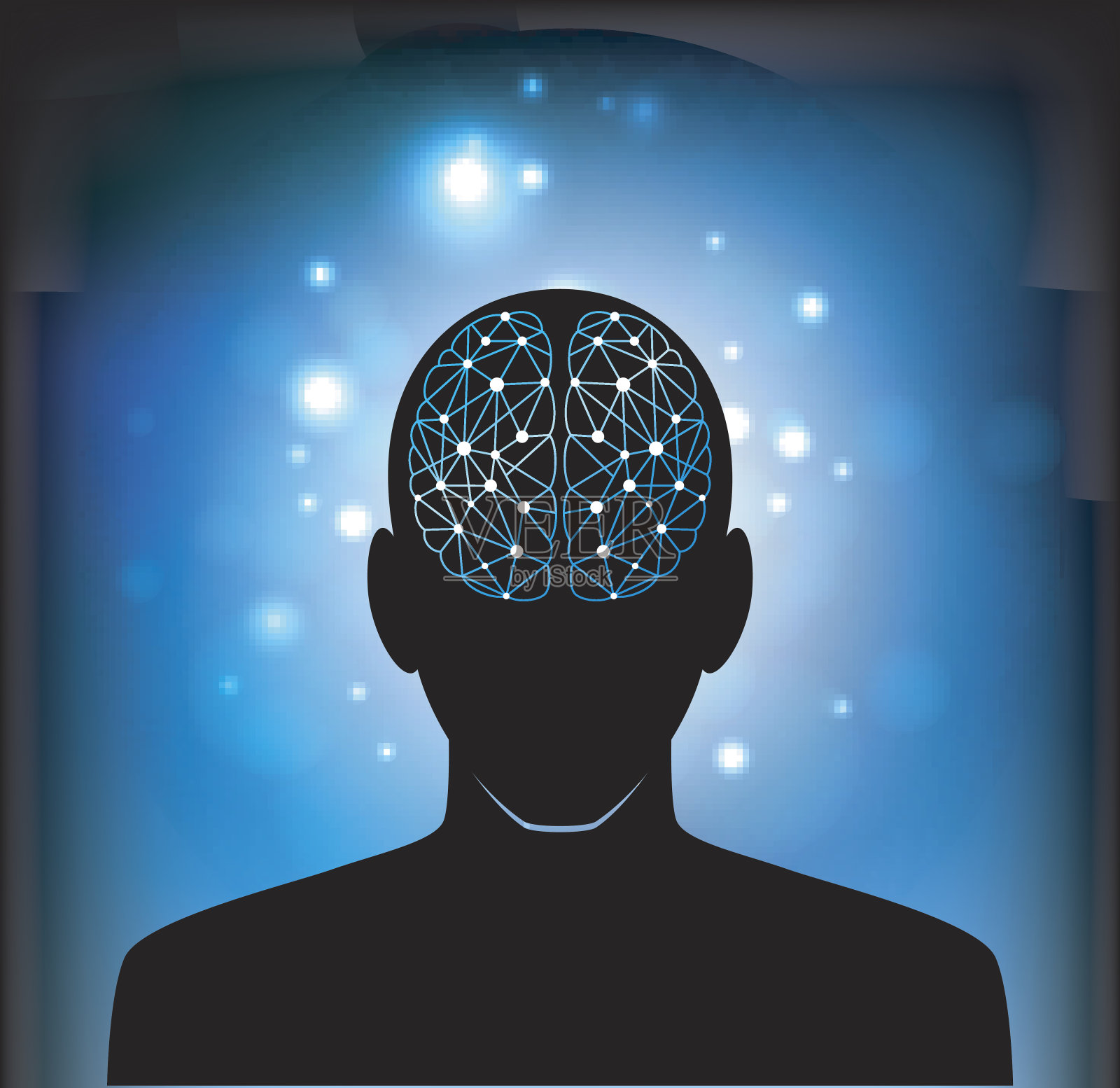 人类的头脑插画图片素材