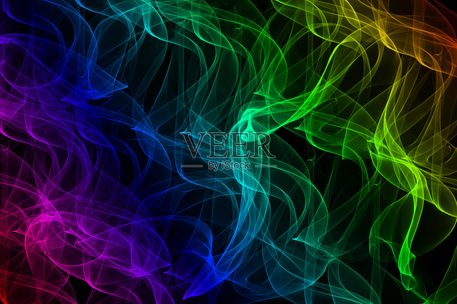 波黑色背景照片摄影图片