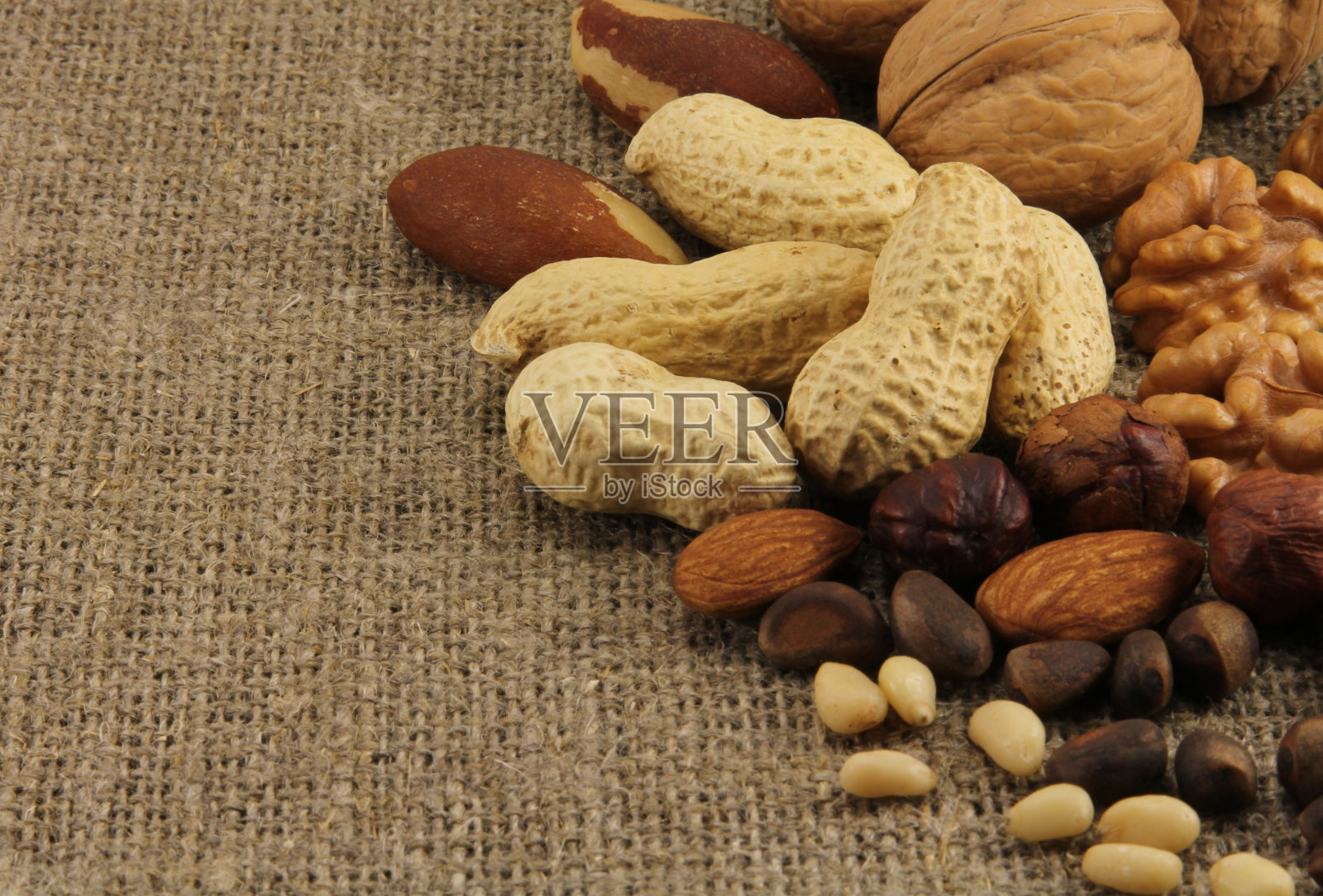 抽象观点的混合坚果照片摄影图片