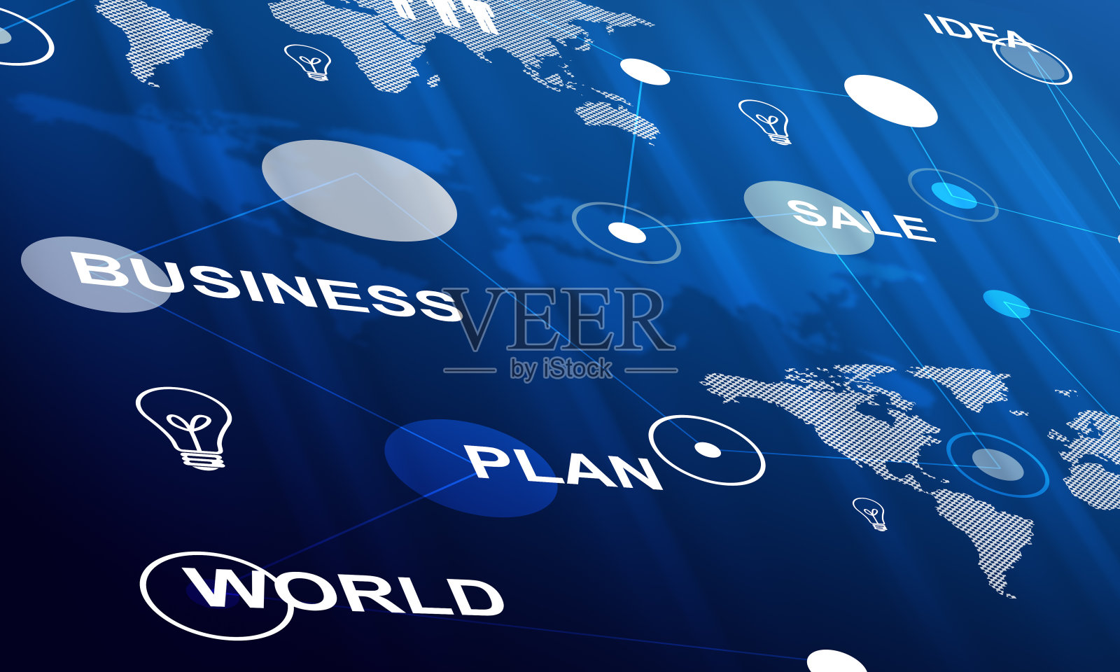 抽象的蓝色背景符号照片摄影图片