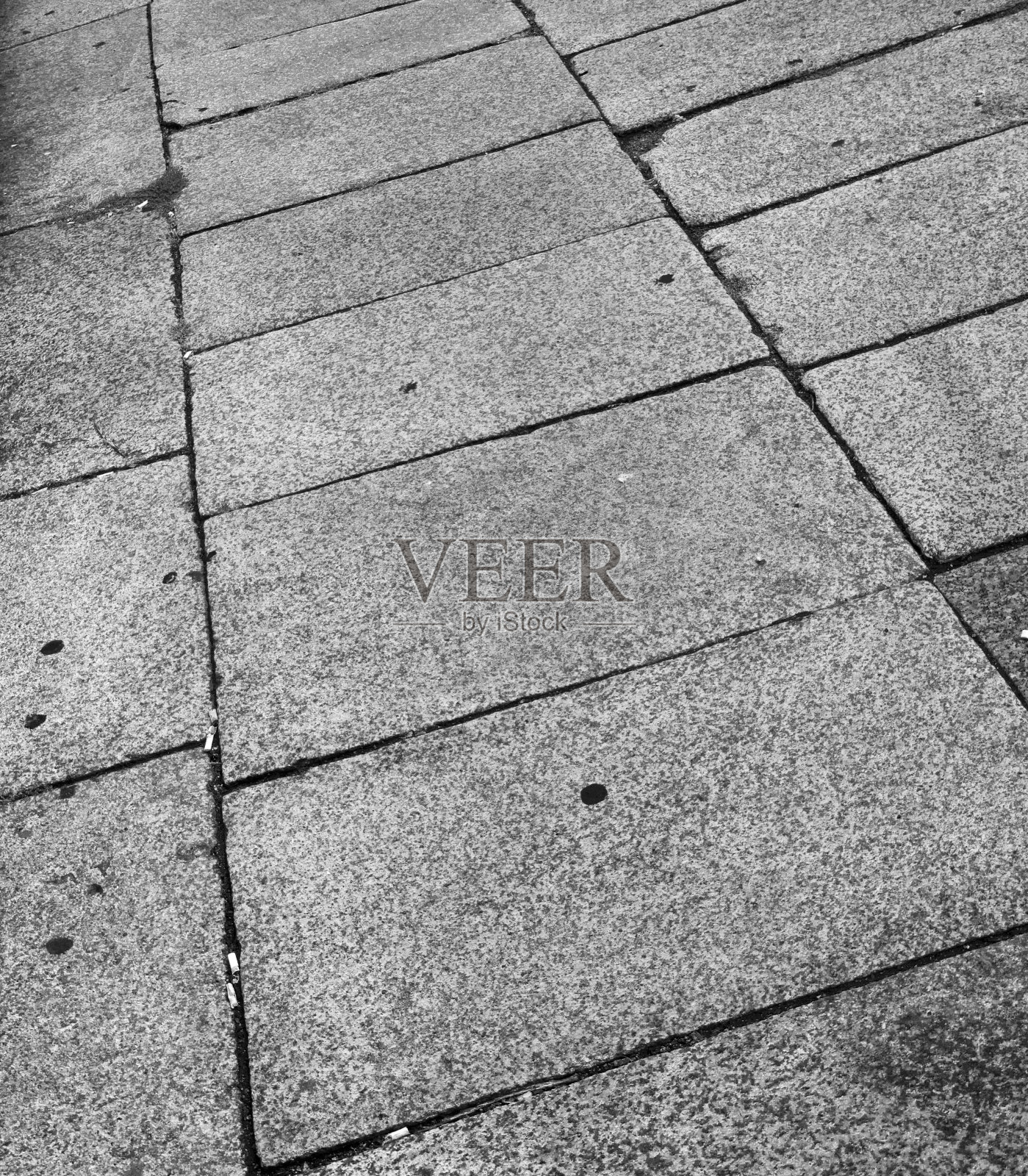 地面上的方形石头瓷砖照片摄影图片