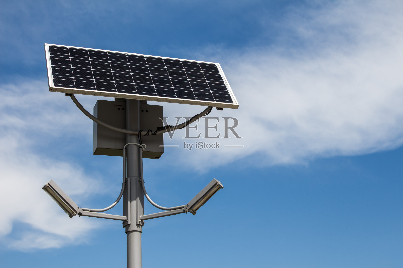 太阳能路灯照片摄影图片