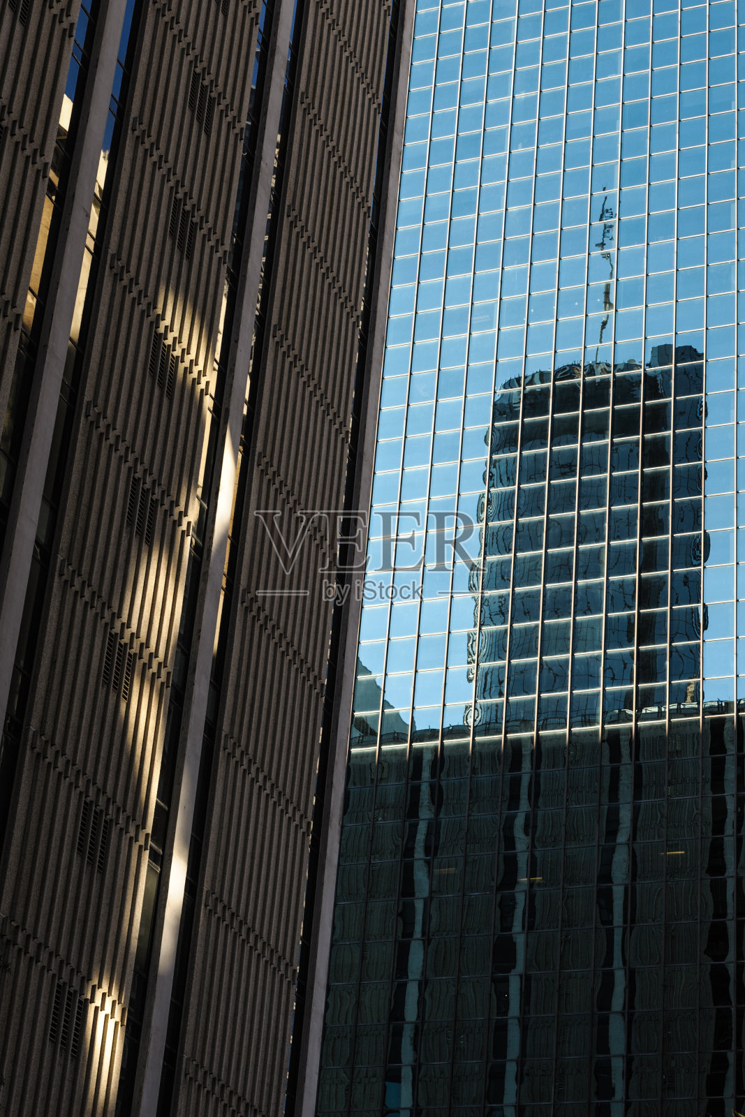 亚特兰大摩天大楼反射照片摄影图片