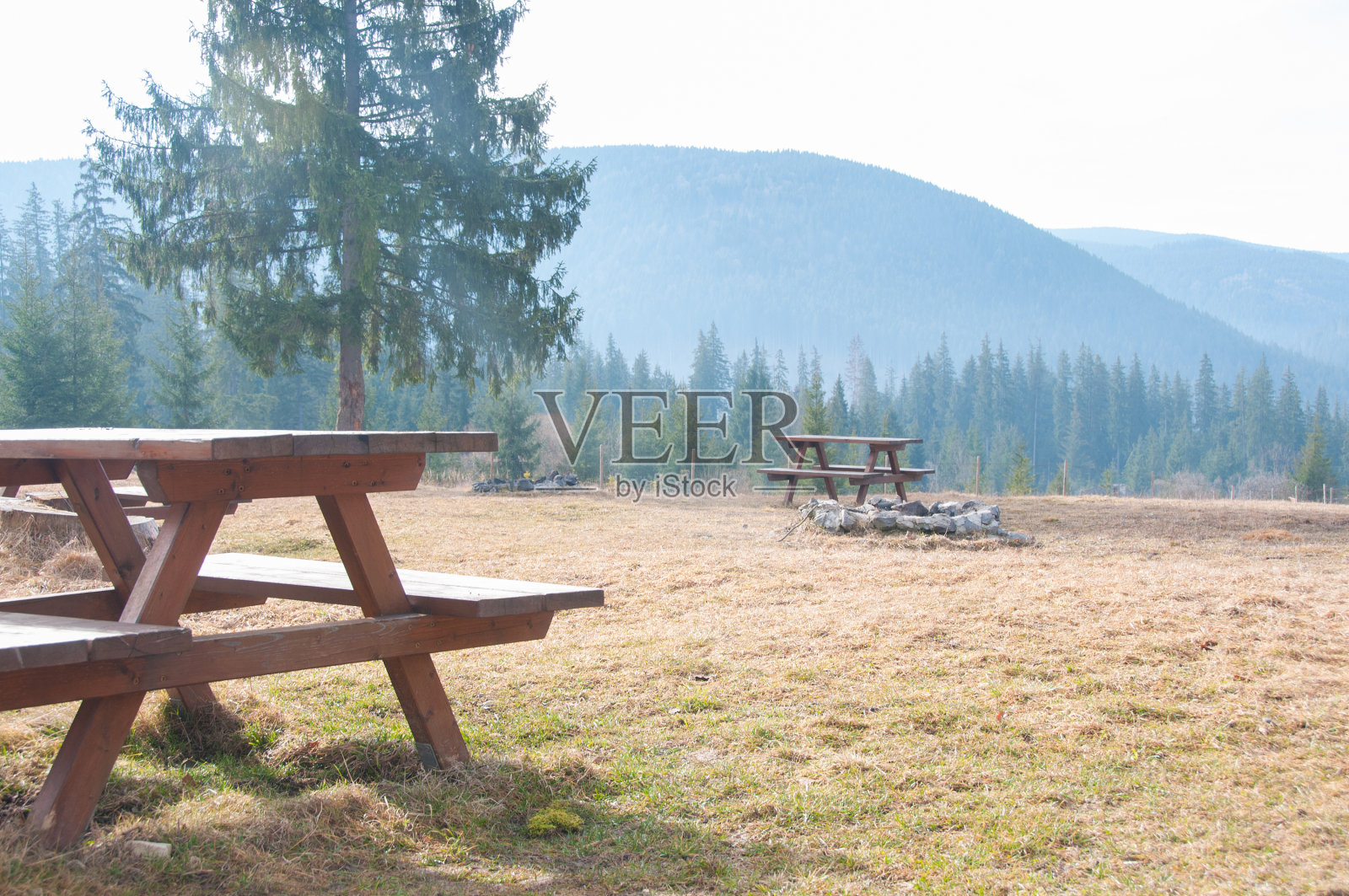 野餐的好地方照片摄影图片