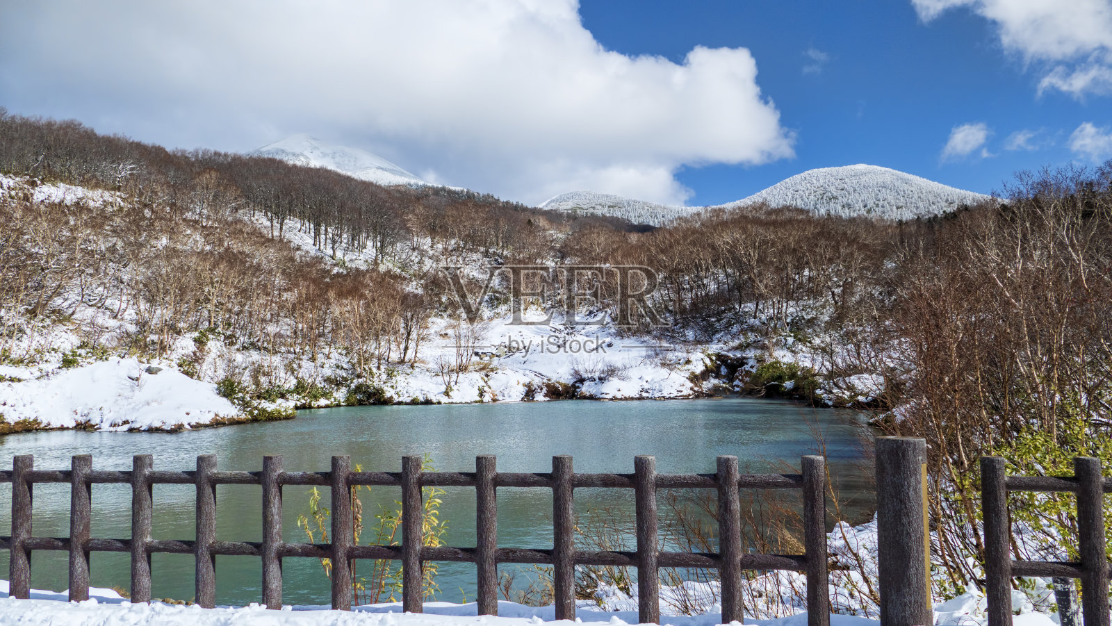 马特洪峰的冬季景观照片摄影图片