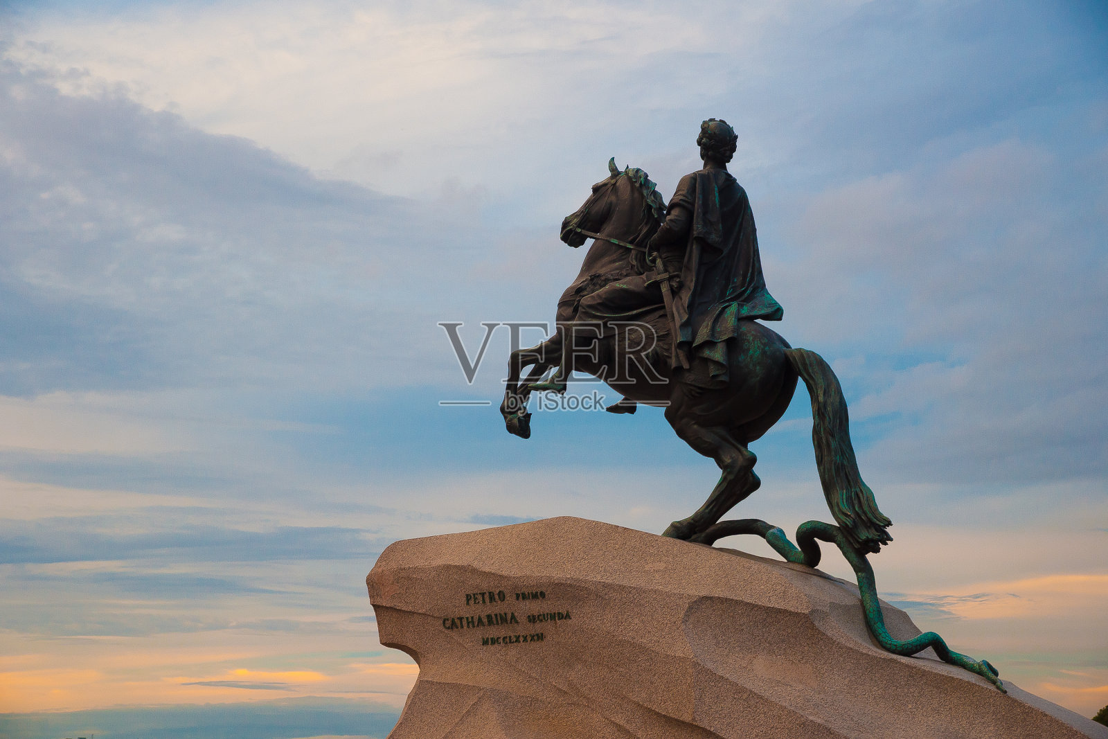 青铜骑士照片摄影图片