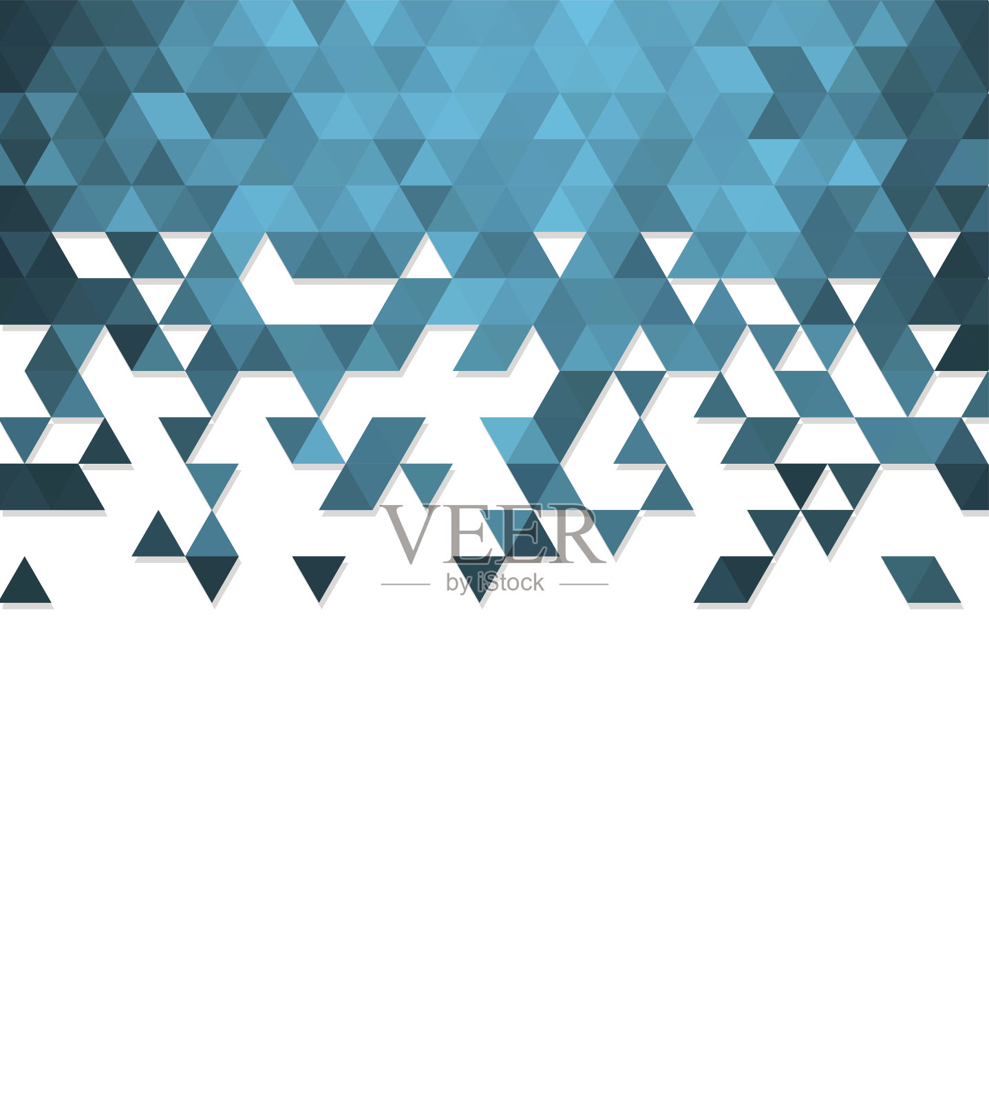 具有三角形抽象技术背景插画图片素材