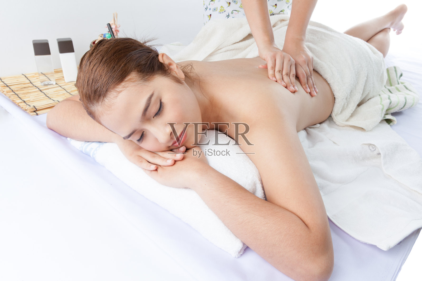 我按摩技术照片摄影图片